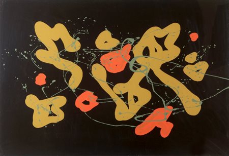 GIULIO TURCATO (1912-1995) Forme e Itinerari 1972olio su tela cm...