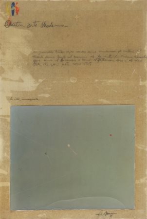 MAROCCO ARMANDO (-) Antica Arte ModernaLa città immaginata 1978tecnica mista...