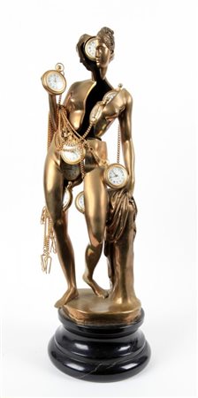 FERNANDEZ ARMAN (1928-2005) Venus with clocks 1996bronzo e orologi da tasca h...