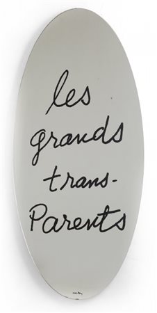 Man Ray (1890-1976) Les Grands Trans-Parents specchio serigrafato cm...