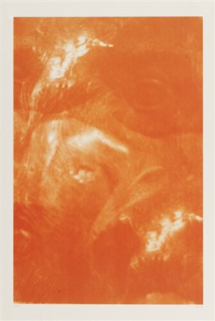 ALBERTO BURRI (1915-1995) Senza titoloserigrafia cm 54x36esemplare...