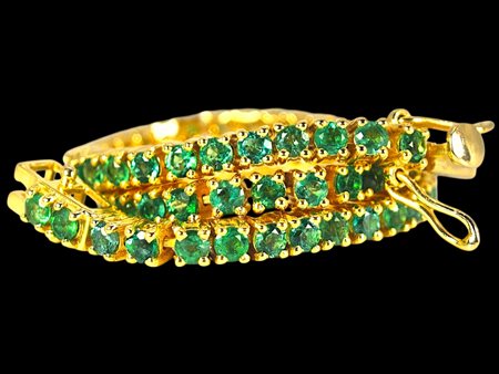 COLLANA IN ORO GIALLO 18K 22,48 GR CON DIAMANTE E BRILLANTI- DH-T102