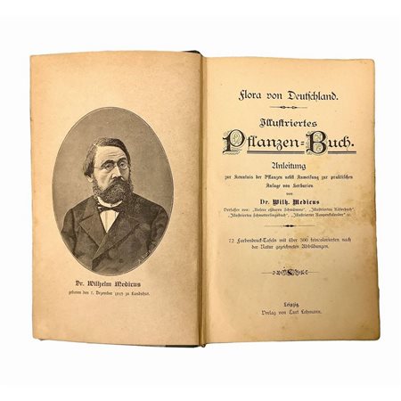 Willjelm  Medicus - Flora von Deutschland, 1893
