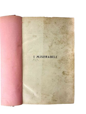 Victor Hugo (1802 - 1885)  - I Miserabili, 1908