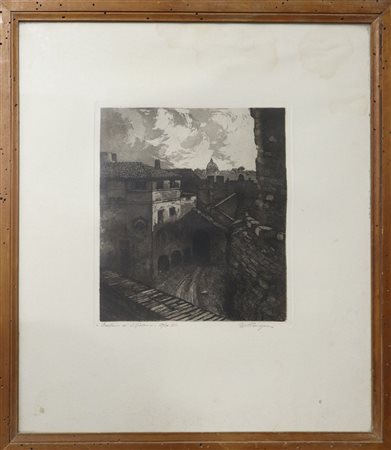 Bastione di San Giovanni, Rome, 1917