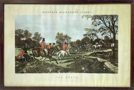 Hearrings fox-hunting scenes, The death, 20th century