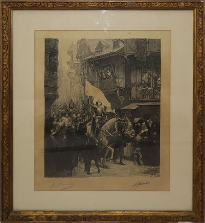 Entrata di Giovanna d'Arco ad Orléans, 19th century