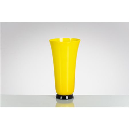 VENINI, Vaso della serie “Anni Trenta” in vetro