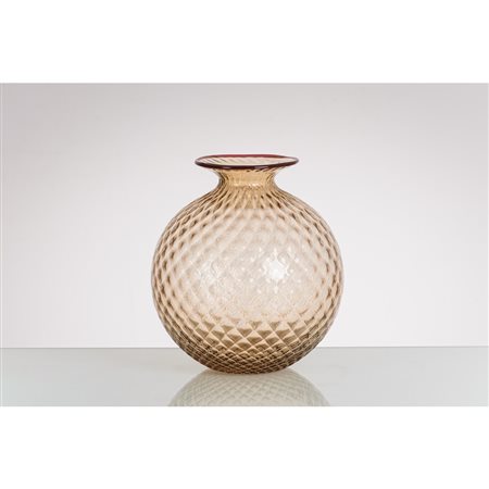 VENINI, Vaso della serie “Balloton” in vetro