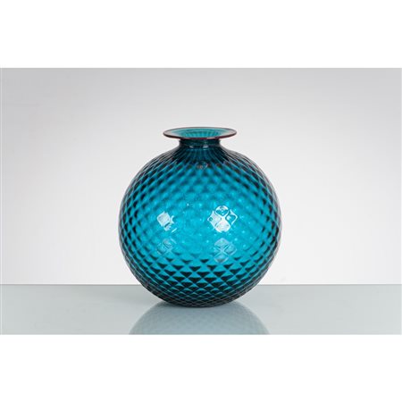 VENINI, Vaso della serie “Balloton” in vetro