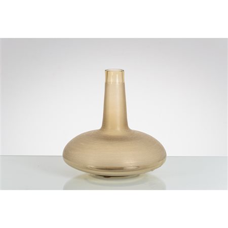 ALFREDO BARBINI, Vaso in vetro