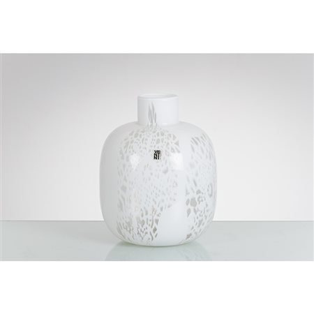 OWE THORSSEN E BRIGITTA KARLSSON, Vaso vetro serie "Merletti"