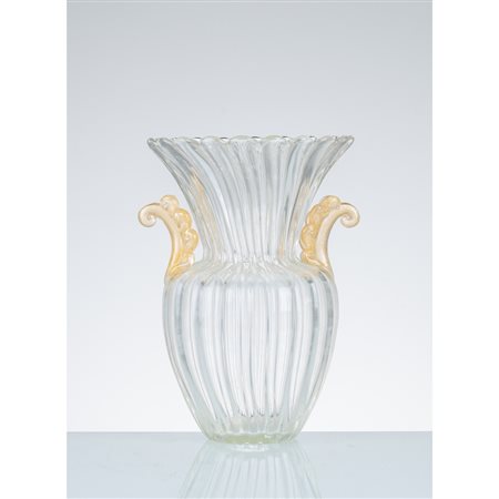 ERCOLE BAROVIER, Vaso in vetro