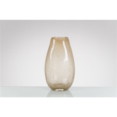 FLAVIO POLI, Vaso in vetro