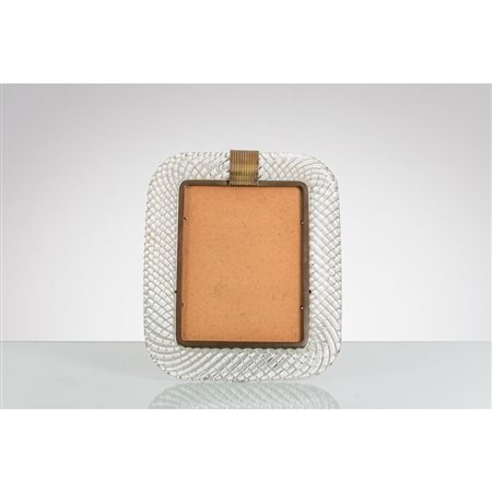 VENINI (Attr.le), Cornice portafoto in vetro