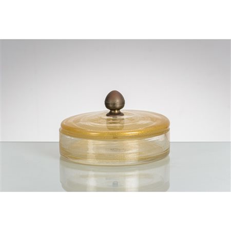 TOMMASO BARBI, Scatola con coperchio in vetro