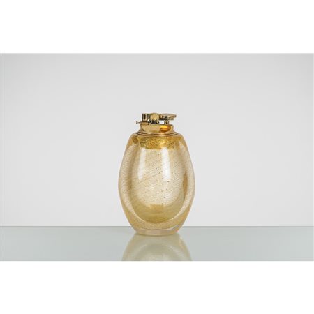 TOMMASO BARBI, Accendino da tavolo in vetro