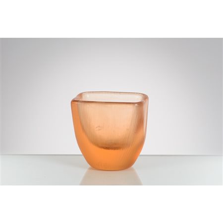 CARLO SCARPA, Coppa in vetro