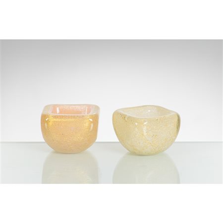 SEGUSO VETRI D’ARTE, Due ciotole in vetro