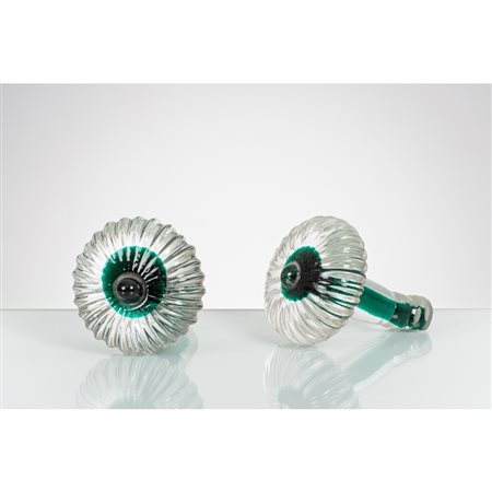 ARCHIMEDE SEGUSO, Coppia di embrasse in vetro