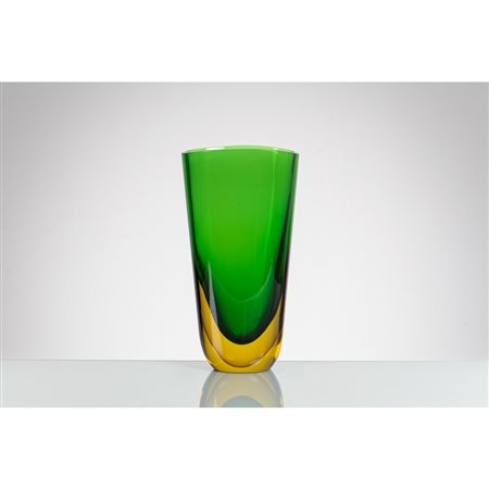 FLAVIO POLI, Vaso in vetro