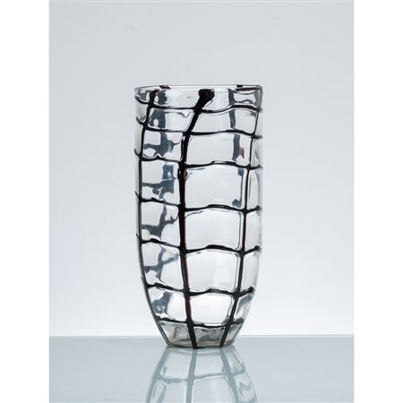 CARLO NASON (Attr.le), Vaso in vetro