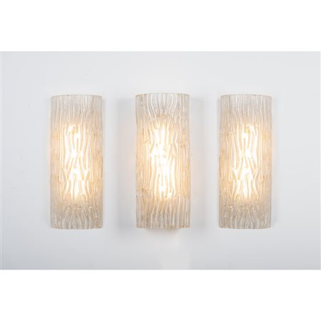 TONI ZUCCHERI, Tre lampade da parete