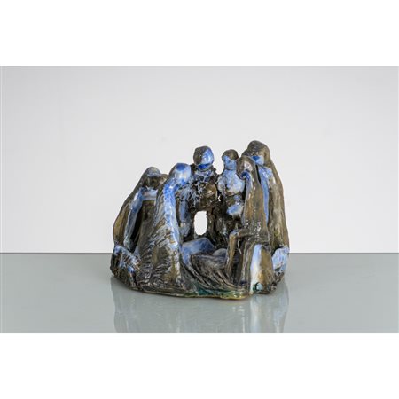 FAUSTO MELOTTI (Attr.le) Scultura in ceramica