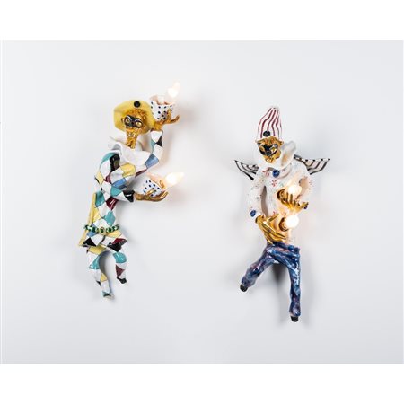 OTELLO ROSA, Due lampade da parete