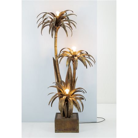 MAISON JANSEN, Lampada da terra modello "Palm Tree Floor"