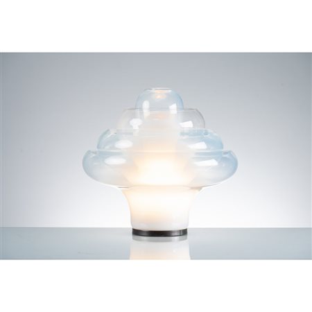 CARLO NASON, Lampada da tavolo modello “Lotus. LT 305”