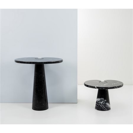 ANGELO MANGIAROTTI, Due tavoli bassi modello “Eros”