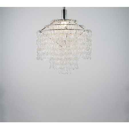 ANGELO MANGIAROTTI, Lampada a sospensione