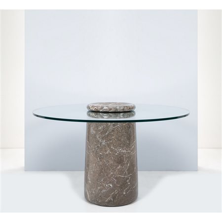 ANGELO MANGIAROTTI, Tavolo da pranzo modello “Castore”