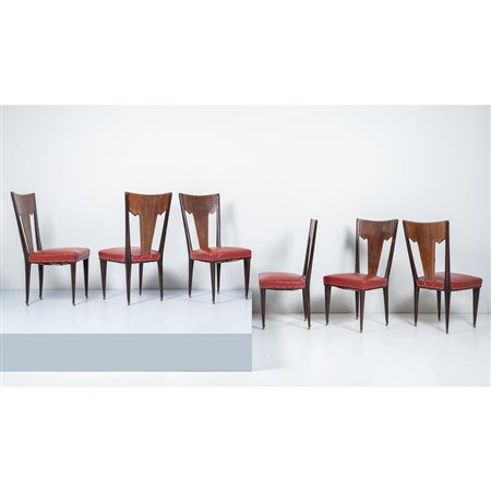 GIO PONTI ED EMILIO LANCIA (Attr.le), Sei sedie