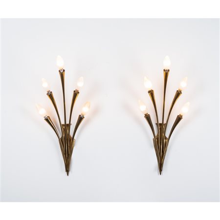 OSCAR TORLASCO, Coppia di lampade da parete