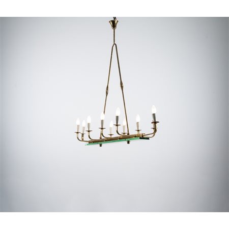 LUIGI FONTANA (Attr.le), Lampada a sospensione