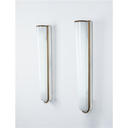 STILUX (Attr.le), Coppia di lampade da parete