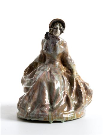 DOMENICO MASTROIANNI (Arpino 1876 - Roma 1962), Fanciulla in abito elegante