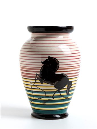 
Vaso in stile ceramiche Rometti