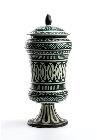 MANIFATTURA F.A.M.A. - ASCOLI PICENO, Vasetto con coperchio