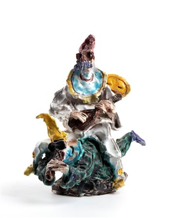 CERAMICHE SAN GIORGIO, ALBISSOLA, Pulcinella