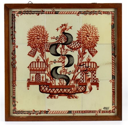 GIOVANNI GARIBOLDI, RICHARD-GINORI (Milano 1908 - 1971), Ciclo della quattro stagioni: Autunno