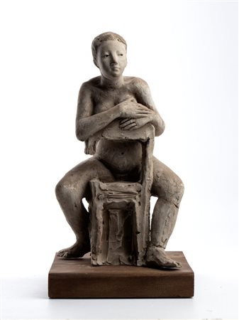 ANDREA SPADINI (Roma 1912 - 1983), Figura femminile seduta