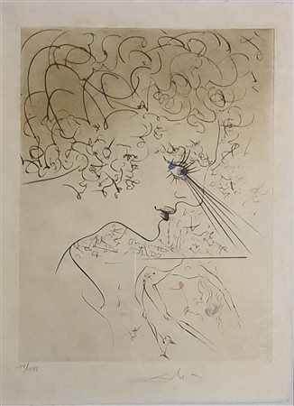 Salvador Dalì “The Head” 1968