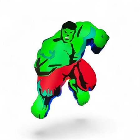 Marco Lodola “Hulk” 2018