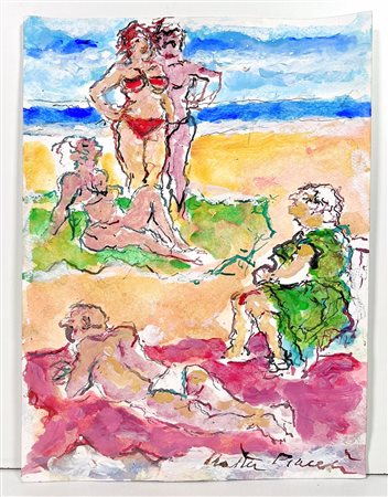 Walter Piacesi “Tutti al mare” 2021