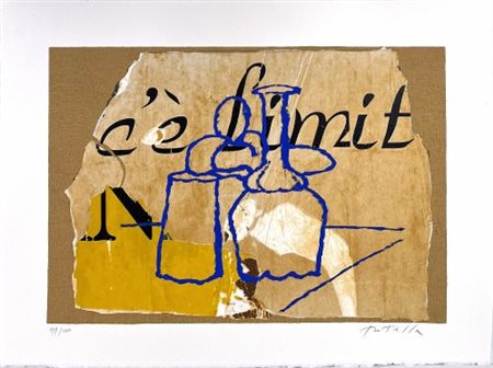 Mimmo Rotella “Morandiana”