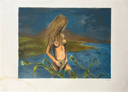 Sergio Vacchi “Senza titolo” ‘80