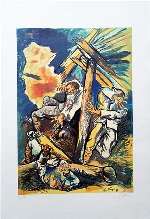 Renato Guttuso “Lo scoppio della bomba”